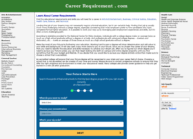 Careerrequirement.com thumbnail