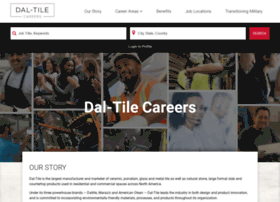 Careers.daltile.com thumbnail