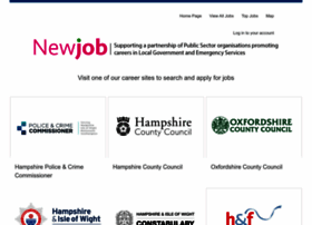 Careers.newjob.org.uk thumbnail