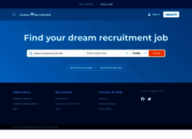 Careersinrecruitment.com thumbnail