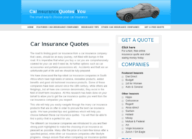Carinsurancequotes4you.co.za thumbnail
