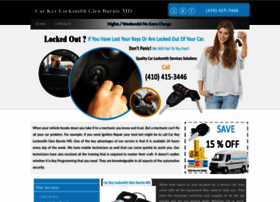 Carkeylocksmithglenburnie.com thumbnail
