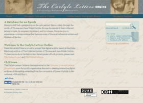 Carlyleletters.org thumbnail Carlyleletters.org thumbnail