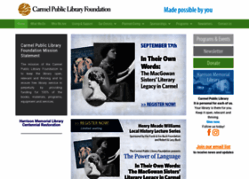 Carmelpubliclibraryfoundation.org thumbnail