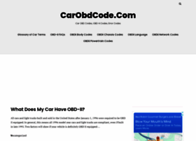 Carobdcode.com thumbnail