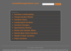 Carpathiangardens.com thumbnail