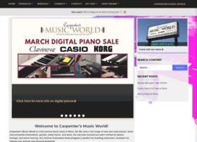 Carpentersmusic.com thumbnail