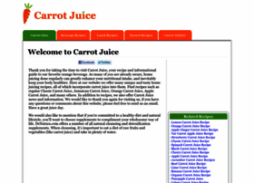 Carrotjuice.com thumbnail