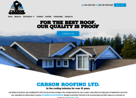 Carson-roofing.com thumbnail