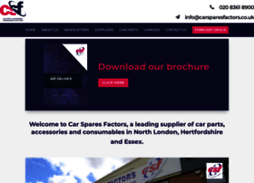 Carsparesfactors.co.uk thumbnail