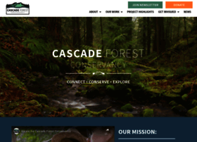 Cascadeforest.org thumbnail