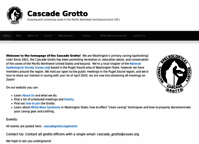 Cascadegrotto.org thumbnail