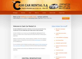 Cashcarrentalsa.co.za thumbnail
