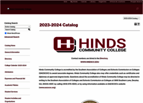 Catalog.hindscc.edu thumbnail