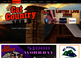 Catcountry1063fm.com thumbnail