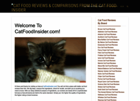 Catfoodinsider.com thumbnail