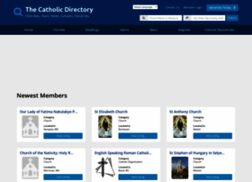 Catholicdirectory.com thumbnail
