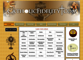Catholicfidelity.com thumbnail