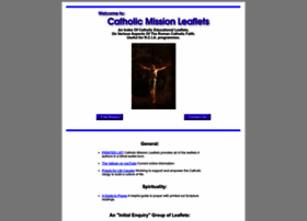 Catholicmissionleaflets.org thumbnail