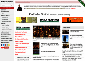 Catholiconline.org thumbnail