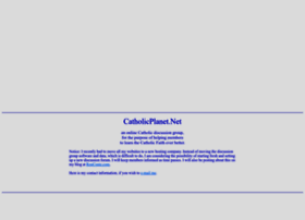Catholicplanet.net thumbnail