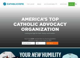 Catholicvote.org thumbnail