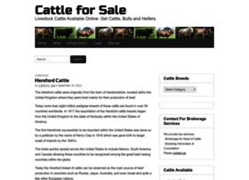 Cattleforsale.org thumbnail
