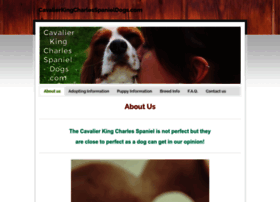 Cavalierkingcharlesspanieldogs.com thumbnail