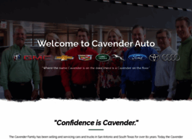Cavenderauto.com thumbnail