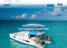 Caymancatamarancharters.com thumbnail