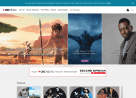 Cbcmusic.ca thumbnail