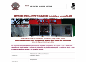Cbtis200.edu.mx thumbnail
