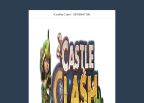 castle clash online generator activation code