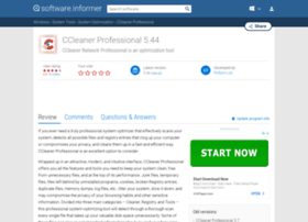 Ccleaner-professional.software.informer.com thumbnail