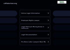 Cdflaborlaw.org thumbnail