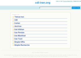 Cdi-iran.org thumbnail