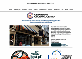 Cedarburgculturalcenter.org thumbnail