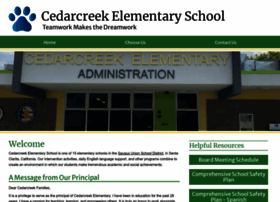 Cedarcreek.saugususd.org thumbnail