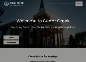 Cedarcreekbaptist.com thumbnail