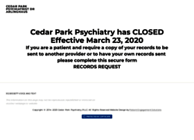 Cedarparkpsychiatry.com thumbnail