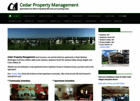 Cedarpropertymgmt.com thumbnail