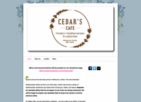 Cedarscafe.com thumbnail