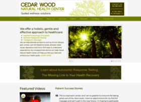 Cedarwoodnaturalhealthcenter.com thumbnail