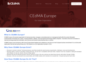 Cedma-europe.org thumbnail