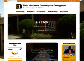 Cefod-tchad.org thumbnail