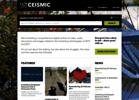 Ceismic.org.nz thumbnail