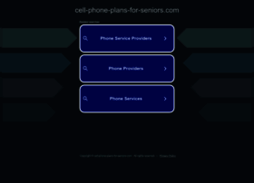 Cell-phone-plans-for-seniors.com thumbnail
