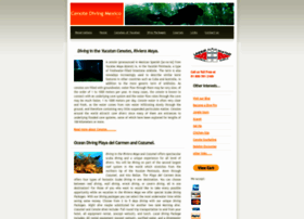 Cenotedivingmexico.com thumbnail