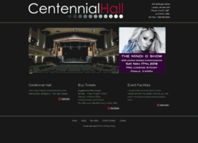 Centennialhall.ca thumbnail