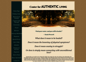 Centerforauthenticliving.org thumbnail